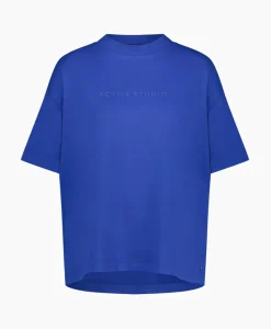 Top & T-Shirt Dani Sport Tee Blauw^Studio Anneloes Best