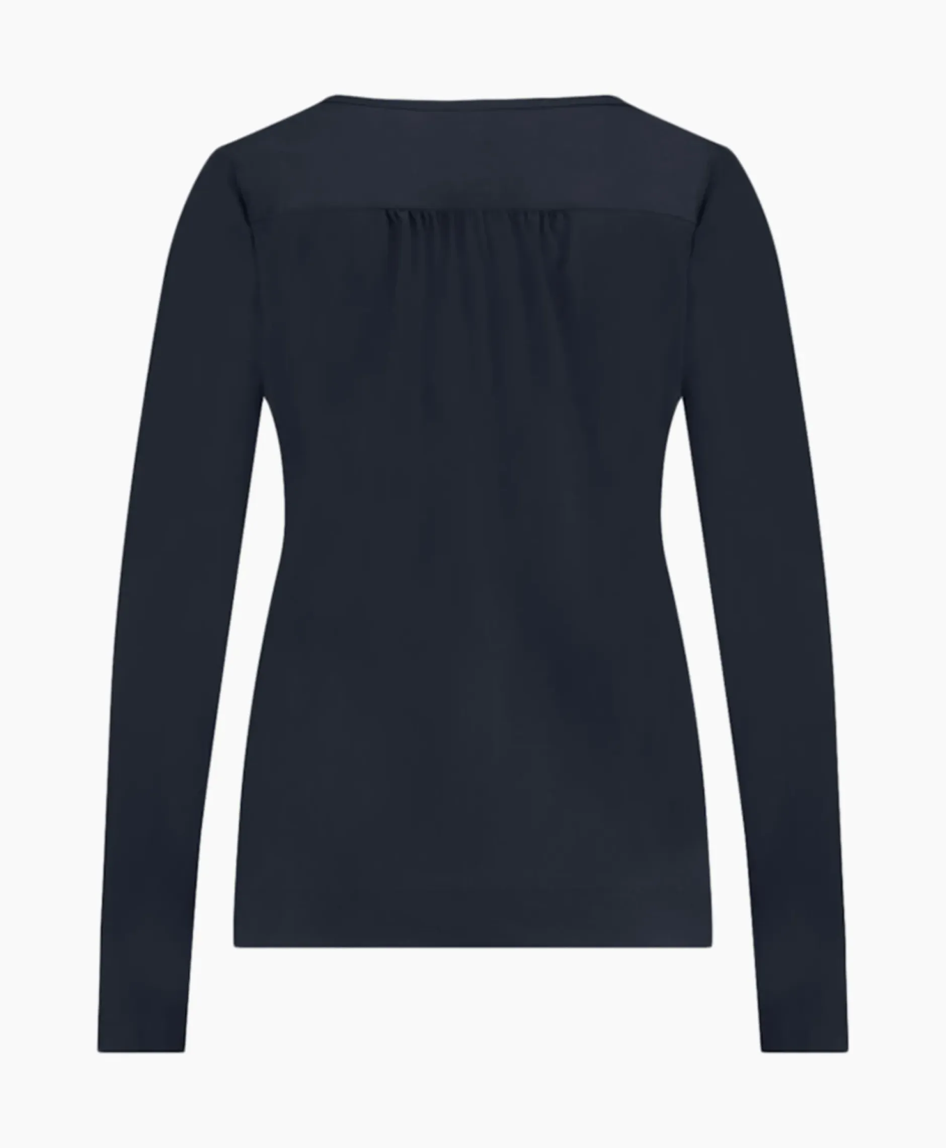 Top & T-Shirt Lesley Shirt Donker Blauw^Studio Anneloes