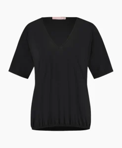 Top & T-Shirt Vicky Shirt Zwart Dessin^Studio Anneloes Best