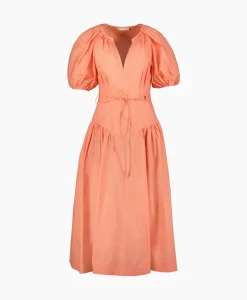 Midi Jurk Carina Pink^Ulla Johnson Outlet
