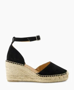 Espadrille Flora Braid Zwart^Via Vai Discount