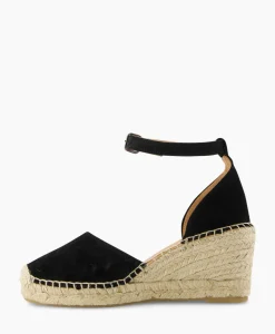 Espadrille Flora Braid Zwart^Via Vai Discount