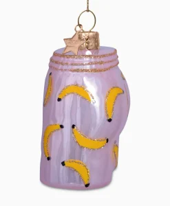 Kerstbal Bananen Boxer Pink^Vondels