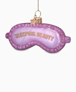 Kerstbal Sleeping Beauty Slaapmasker Pink^Vondels Clearance