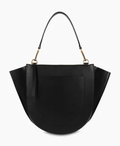 Crossbody Tas Hortensia Medium Zwart^Wandler Hot