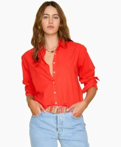 Blouse Beau Rood^Xirena Discount