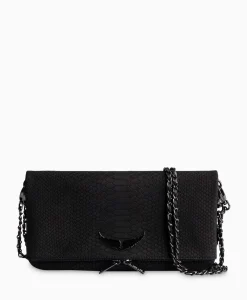 Zadig & Voltaire Crossbody Tas Rock Soft Savage Zwart^Zadig & Voltaire New