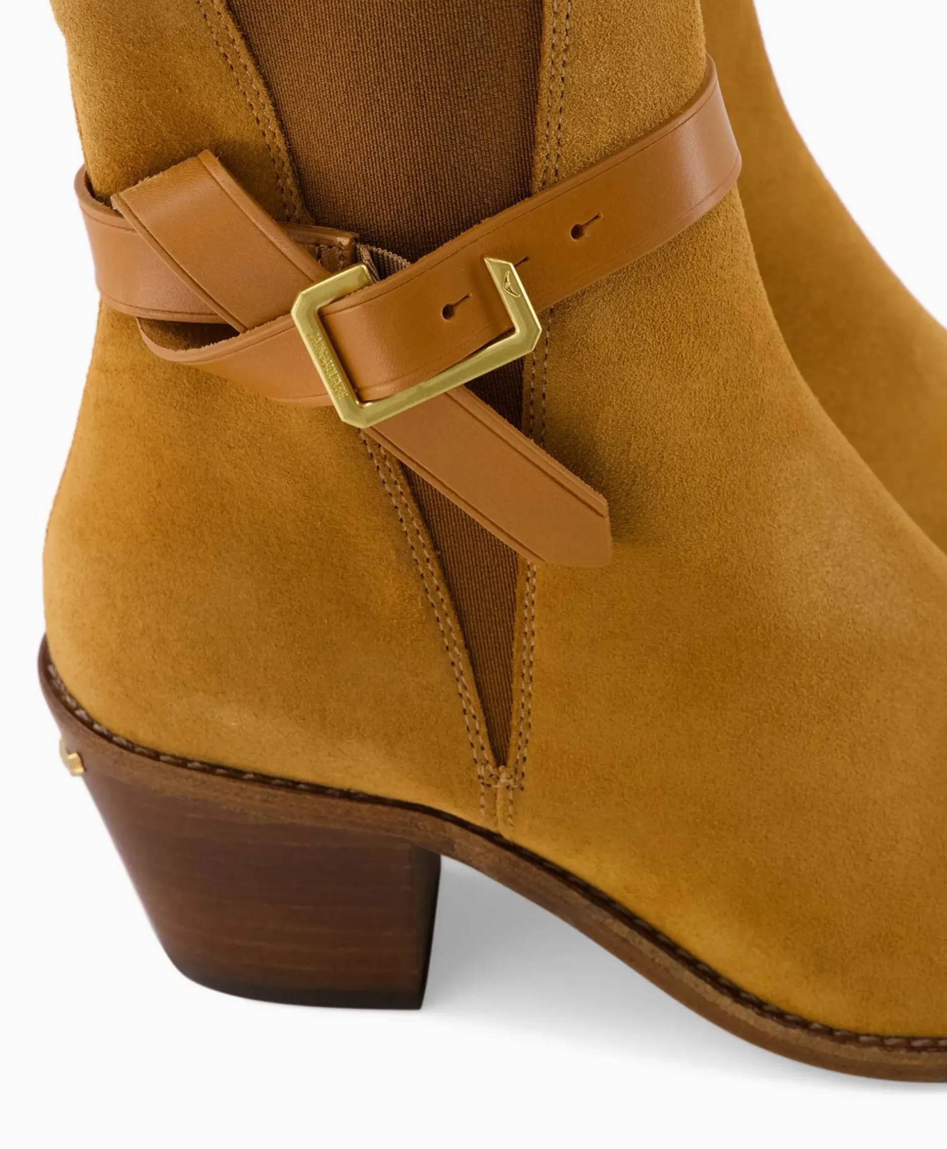 Zadig & Voltaire Enkellaars Tyler Cecilia Suede Bruin^Zadig & Voltaire Sale